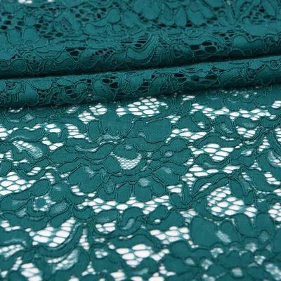 Knitted French Bridal Lace Fabric