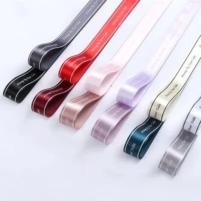 1 Inch Printed Polyester Satin Ribbon