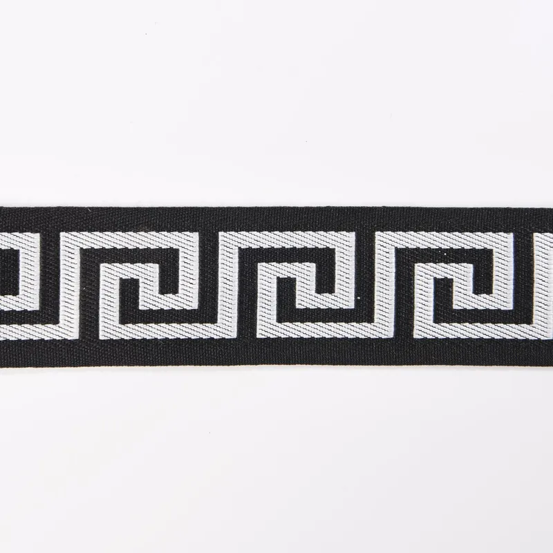 42mm Greek Key Jacquard Mattress Tape