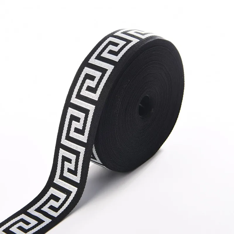 42mm Greek Key Jacquard Mattress Tape