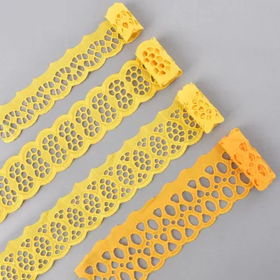 New Design Cotton Embroidery Lace Trimming