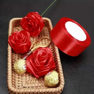 1-1/2 Inch Single Face Satin Ribbon
