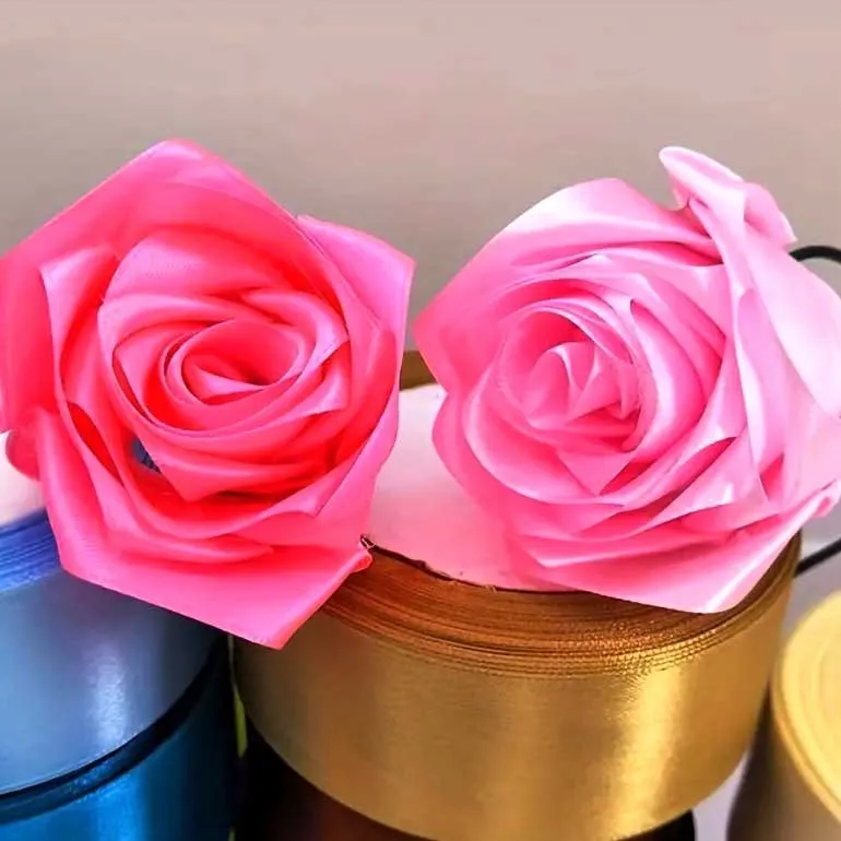 1-1/2 Inch Single Face Satin Ribbon
