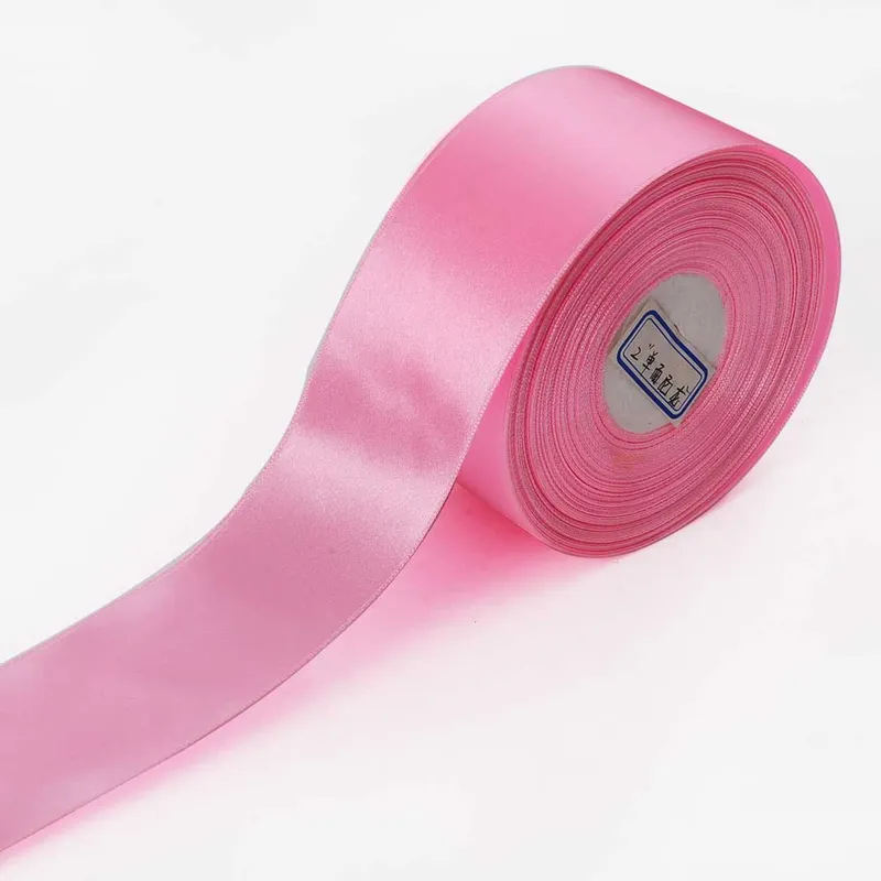 50mm Single-Face Nylon Satin Ribbon