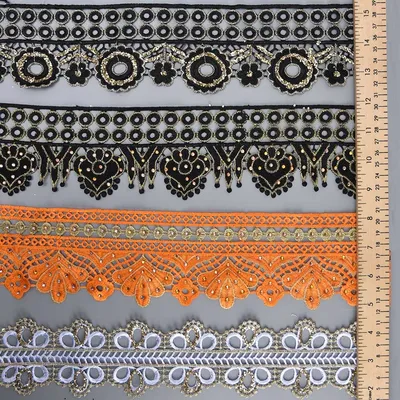 African French Chemical Lace Trim