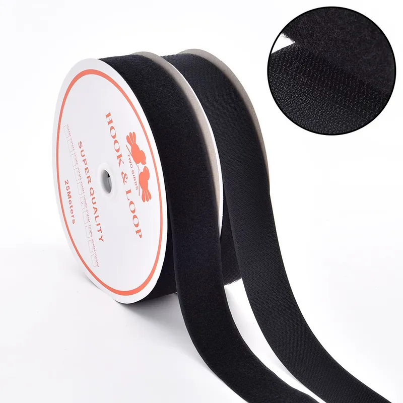 50mm Black Hook Loop Fastener Tape