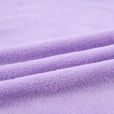 Polyester Double-Sided Coral Fleece Fabric