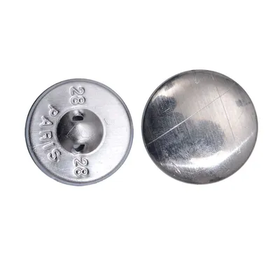 28mm Aluminum Covered Mould Button