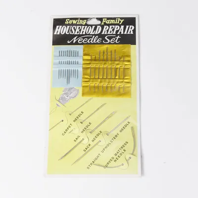 27-Piece Stainless Steel Hand Sewing Needle Kit