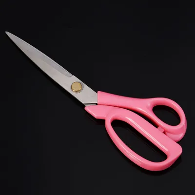 8 Inch Tuky Plastic Handle Tailor Scissors