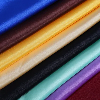 75D×150D Glossy Polyester Satin Fabric