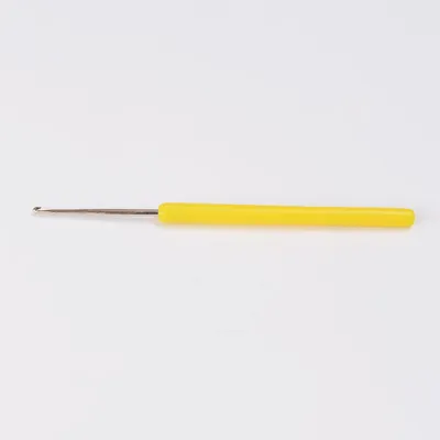 Aluminum Crochet Hook with Plastic Handle