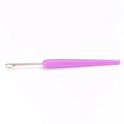 Iron Crochet Hook with Plastic Handle