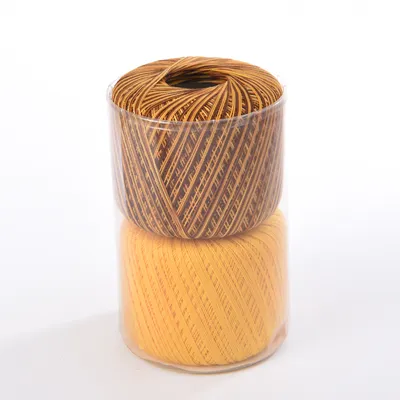 100% Cotton Pearl Thread Ball for Crochet