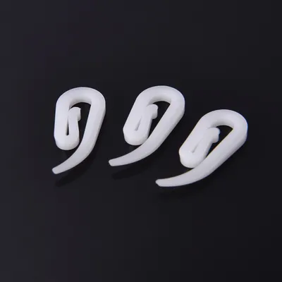 32mm x 13mm Plastic Curtain Hook for Pleated Tape