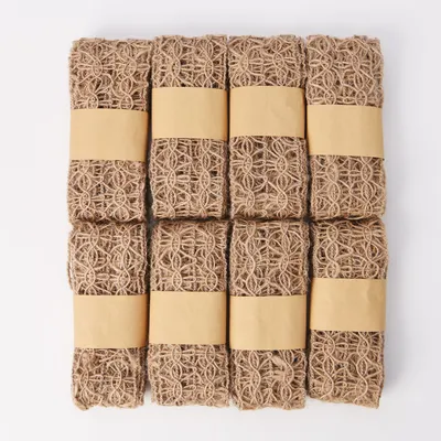 4cm Natural Burlap Ribbon