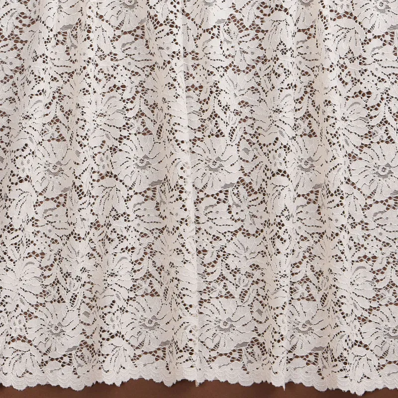 Ivory Bridal Lace Fabric