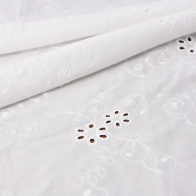 Broderie Anglaise Cotton Fabric