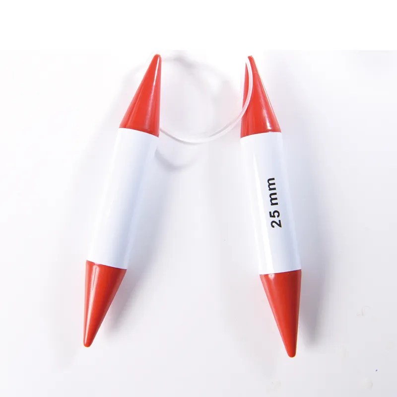 Plastic Knitting Needle with Circle