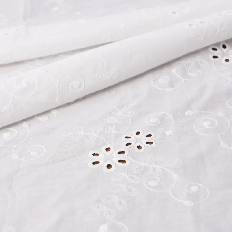 Broderie Anglaise Cotton Fabric