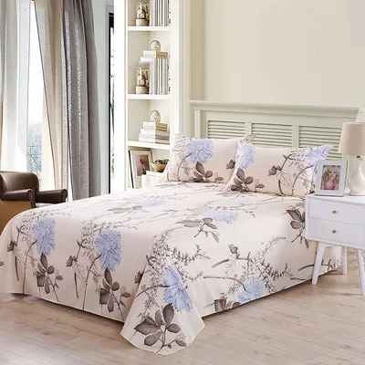 Floral Printed Brushed Fabric