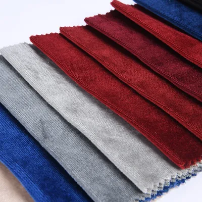 Italian Velvet Upholstery Sofa Fabric