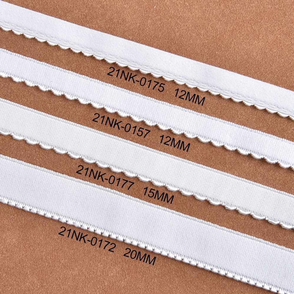 Scallop Edged Strap Elastic