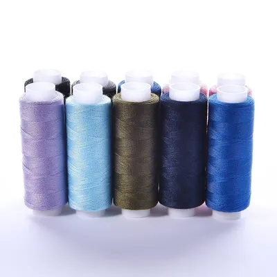 40S/2 15 pcs Colored Sewing Thread Sets