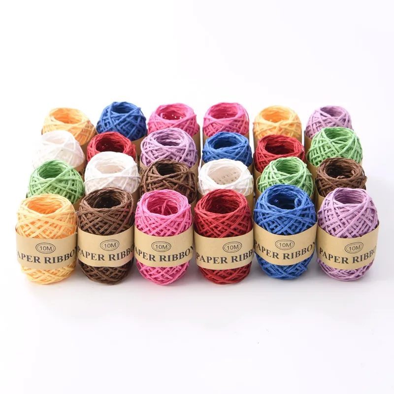 Twisted Raffia Paper Cord String