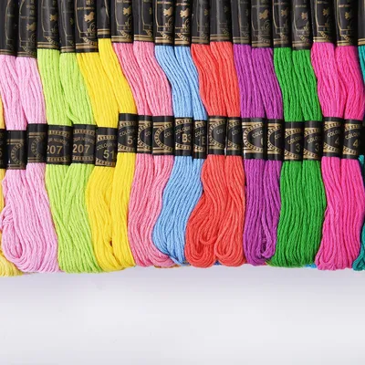 Cotton Embroidery Floss 8m Skeins