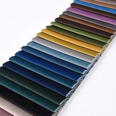 Polyester Holland Velvet Sofa Upholstery Fabric
