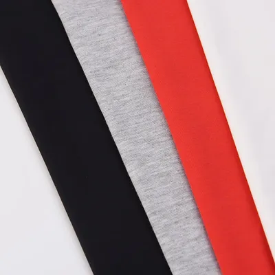 Polyester Spandex Stretch Single Jersey Knit Fabric