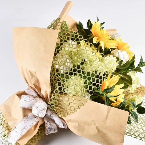 Polyester Mesh Flower Wrapping Fabric
