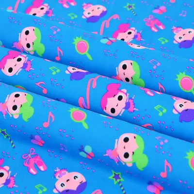 82% Nylon 18% Spandex Printed Swimwear Fabric