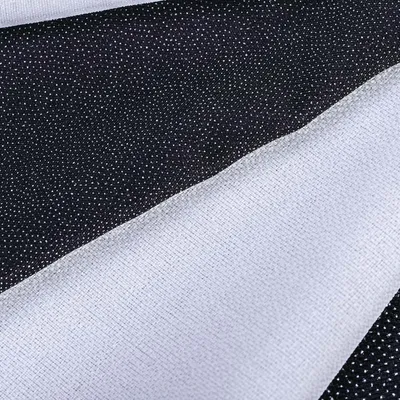 PES Coated Twill Woven Interlining Fabric